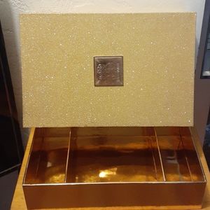 Victoria's Secret DREAM ANGELS HEAVENLY big box gold color vanity perfect